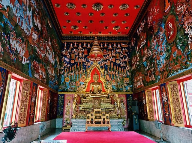 泰國曼谷市中心湄南河畔著名皇家寺廟景點：Wat Phlapphla Chai，適合打卡拍照📸冥想