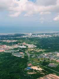 Miri from Above: A City of Heritage & Progress!