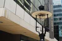 The Only Surviving Gas Lamps in Hong Kong at the Duddell Street Steps and Gas Lamps in Hong Kong
