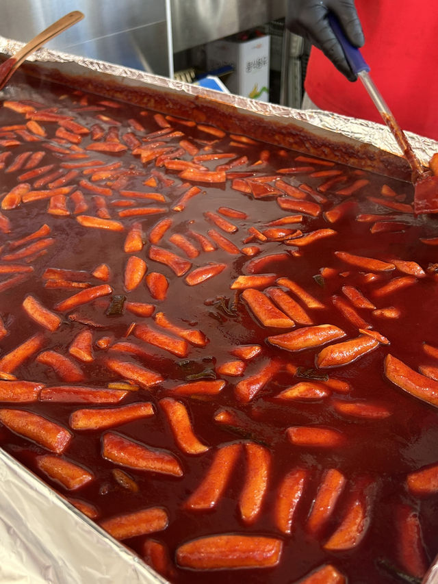 겨울 대표간식 인천 송도 대왕판떡볶이에서 맛보세요