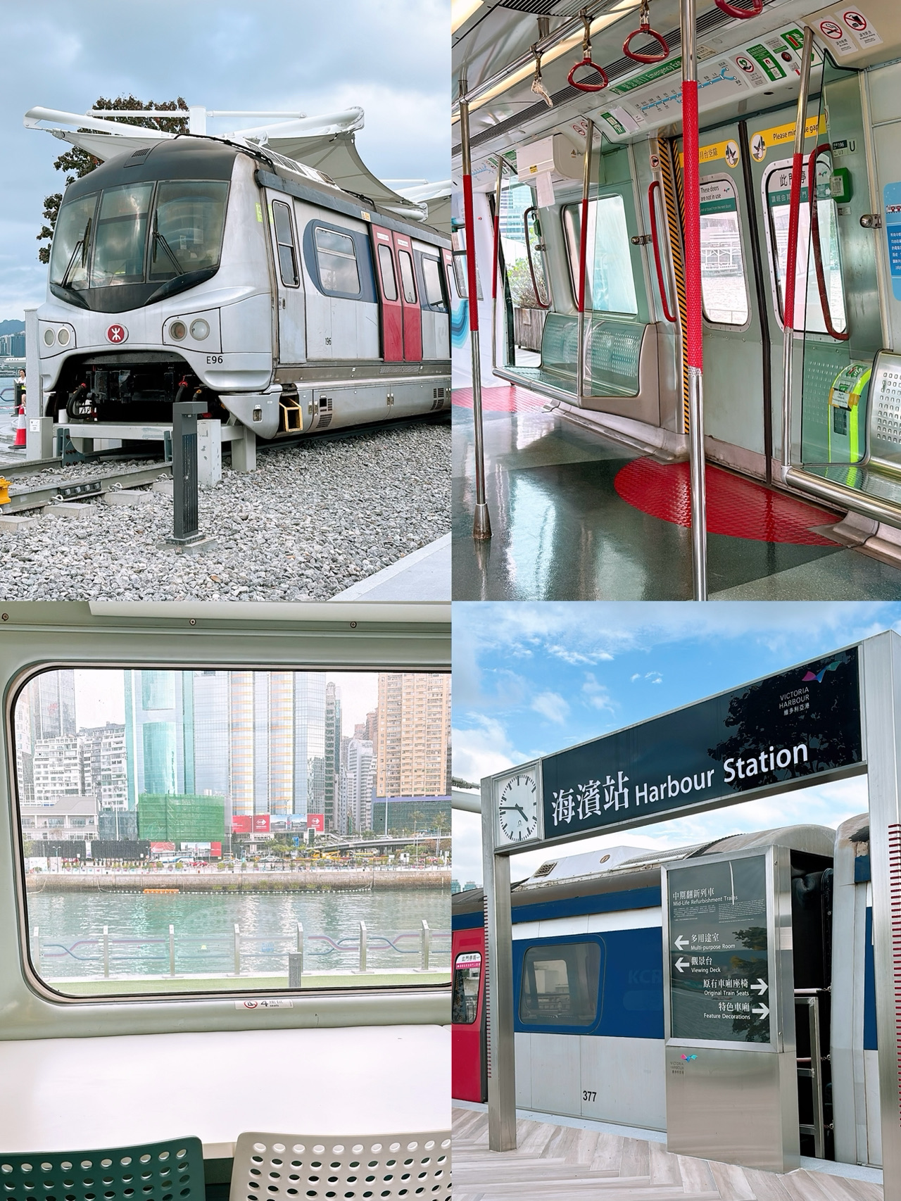 When we come to Wanchai Waterfront, many tourists come to see the view of the Victoria Harbor, but no one will know that there is a waterfront station here, where MTR put the decommissioned fly head on the Wanchai waterfront The iron carriage, also has a multi-purpose room, observation deck, feature carriage, etc

It's not difficult to come to this location. It's a 7-minute walk from the Skyline Ferry to Wanchai Pier/MTR Convention and Exhibition Centre

📍Wan Chai Waterfront Park

#circle_life #circle_foodie #HongKongScenery #HongKongAttractions #WanchaiPromenade #WaterfrontStation #FlyHead #FlyHeadTrain #MTR TrainDecommissioned #VictoriaHarbour
