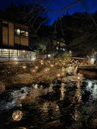 【熊本旅行】幻想的な灯りと川の流れを楽しむ湯あかり✨️