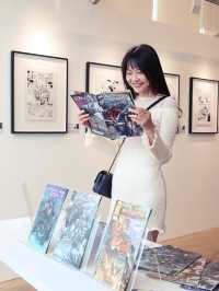 好開心可以欣賞國際知名🧑🏻‍🎨北美漫畫藝術家、前Marvel & DC英雄漫畫主筆⭐️Pat Lee，即場畫咗幅畫。  現於海港城美術館隆重呈獻「Spectrum of Heroes」漫畫藝術展