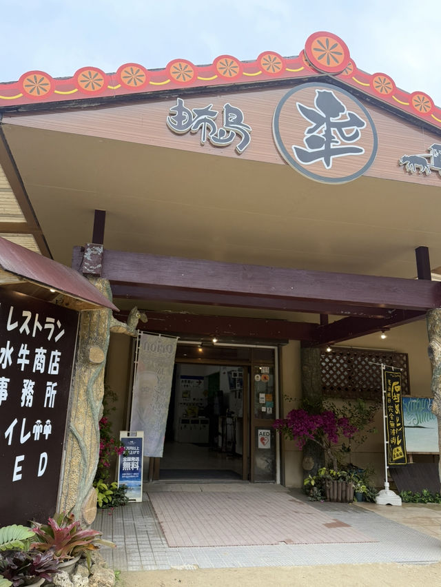 由布島で味わう沖縄の家庭料理「由布島レストラン」—水牛車で渡る島の唯一の食堂