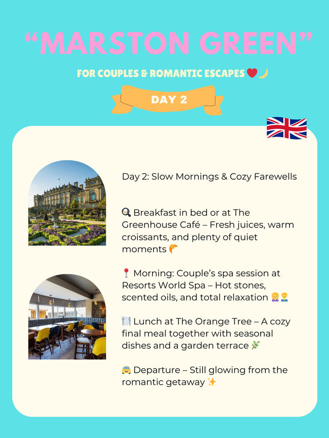 Marston Green for Couples & Romantic