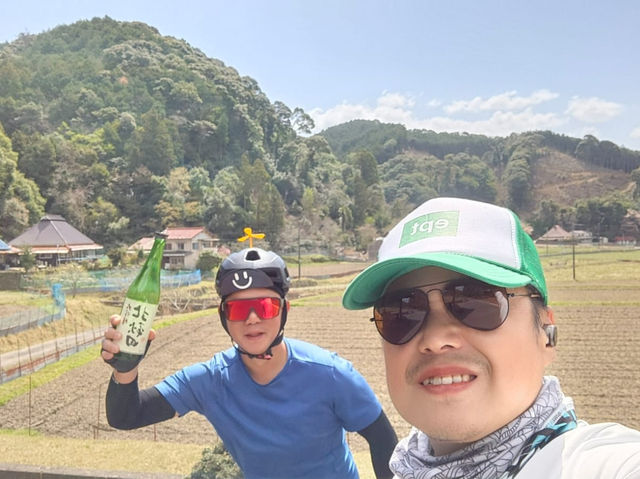 Cycle tour from Fukuoka to Osaka via coastal