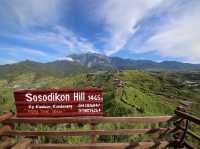 🌄 Sosodikon Hill: Where the Clouds Play Hide & Seek with Kinabalu!*