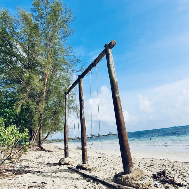 A Tranquil Day at Trikora Beach