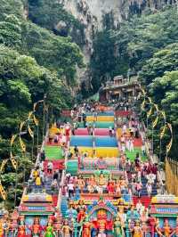 Batu Caves – Where Divine Stairs Meet Rainbow Vibes