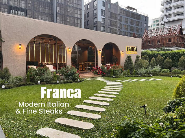 Franca ร้านอิตาเลียนสุดโรแมนติกย่านอโศก