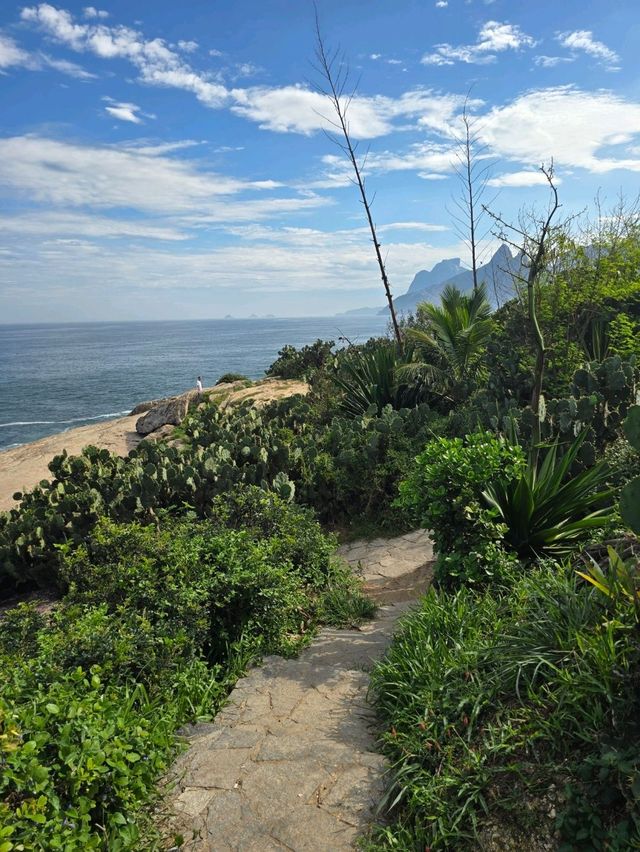 해외여행 리우 데 자네이로의 예쁜 공원 Garota de Ipanema