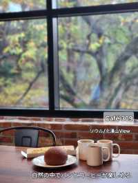 ソウル/北漢山の梺に位置する大型ベーカリーカフェ