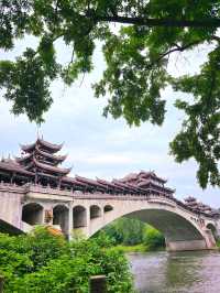 遊黄龍溪古鎮不要錯過廊橋