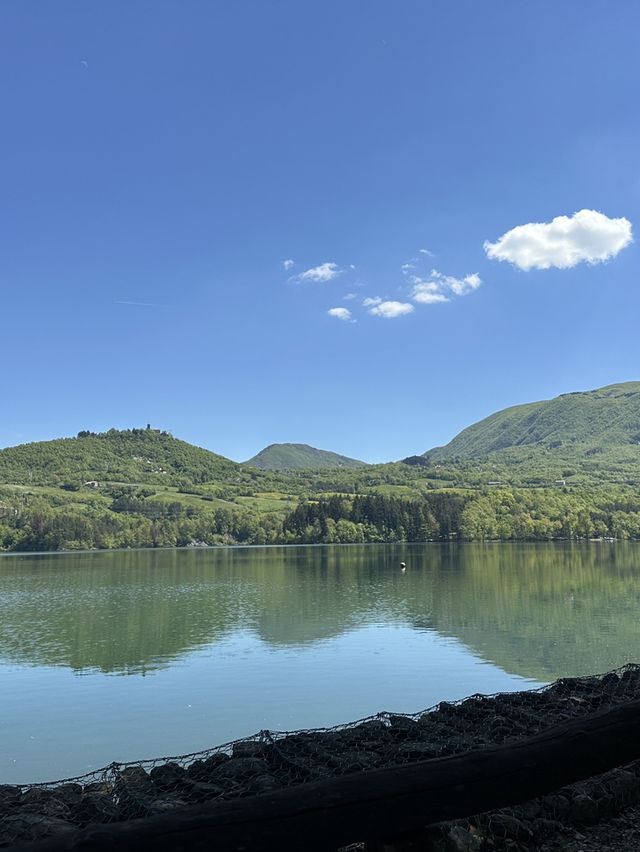 風景如畫嘅意大利Suviana Lake🇮🇹
