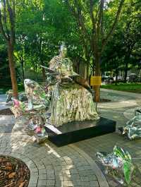 Blissful afternoon at Wangfujing Central Gardens