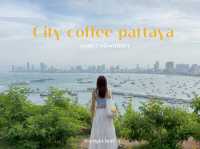 ☕ City Coffee Pattaya – จิบกาแฟชมวิวหลักล้าน