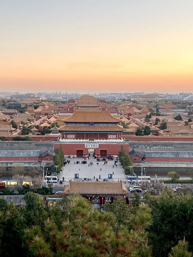 ชมวิวพระราชวังต้องห้าม ที่สวน Jingshan 🌳