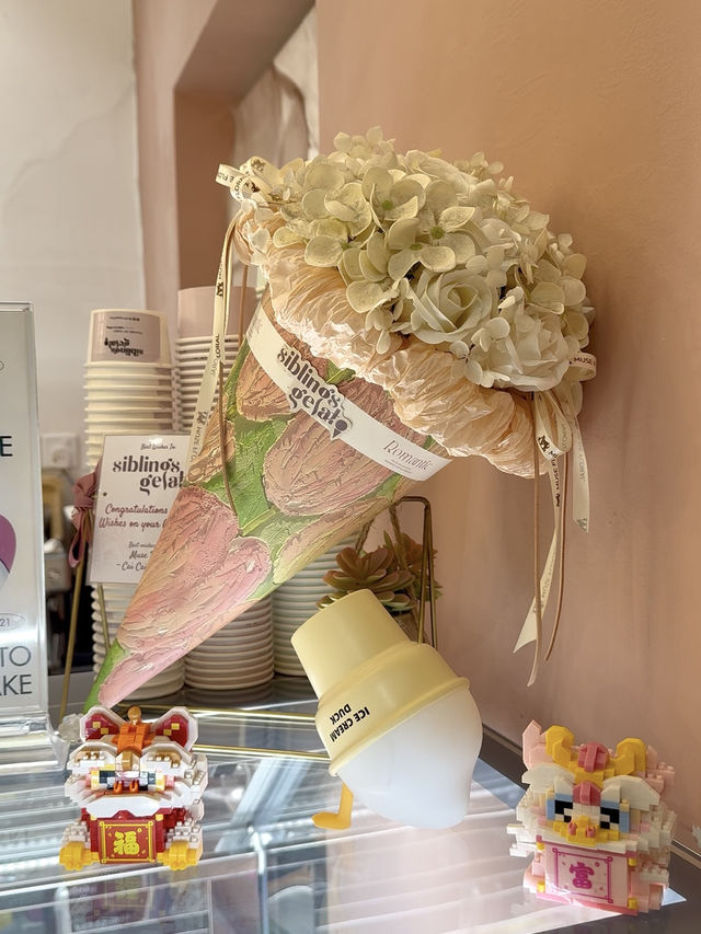 Vibrant Pastels and Artisanal Gelato at Siblings Gelato JB