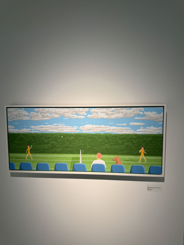 신세계 갤러리에서 작품을 감상하다.