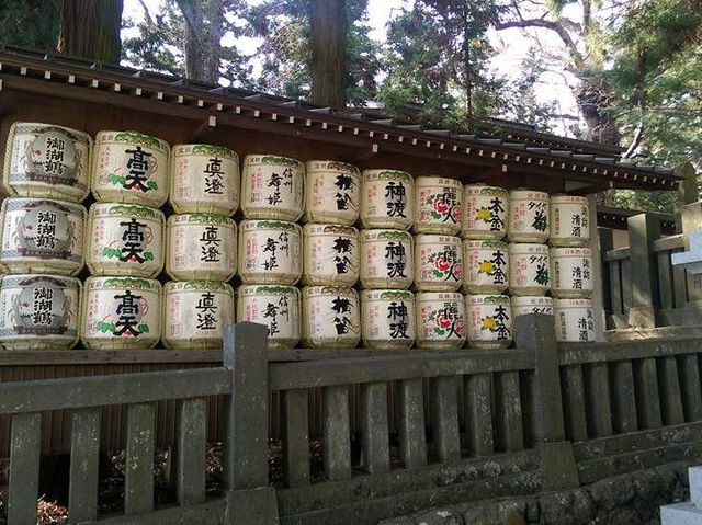 諏訪湖漫遊 酒造一條街 清酒品嚐 