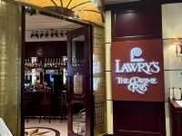 🥩 Lawry’s The Prime Rib — Old-School Glamour & Classic Cuts