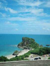 沖繩海景酒店 輕鬆喺房間坐擁比#萬座毛更美#自然景觀 兩分鐘到天然三連海灘 