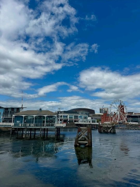 Walking around Mermaid Quay and enjoying beautiful scenery over the bay, plenty of shops to pop into