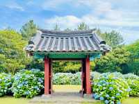Accessible Cultural Heritage in a Peaceful, Floral Setting
