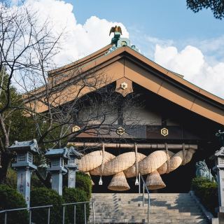 「神話楓紅交織時：常陸國出雲大社的靜謐一日」