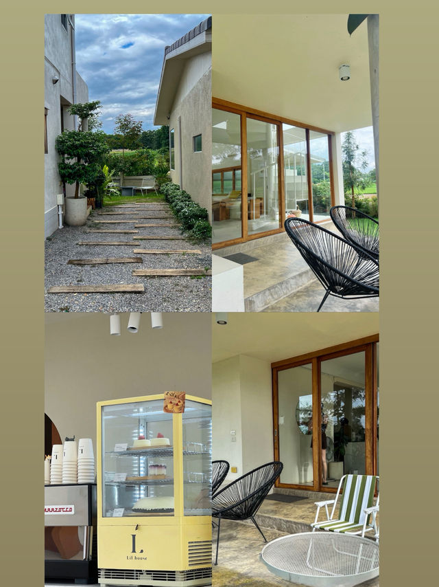 คาเฟ่แนวมินิมอล Lilhouse cafe เชียงราย