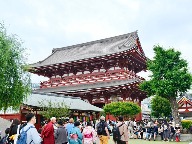 วัดเซ็นโซจิ (Sensoji Temple)  วัดเซ็นโซจิ (Sensoji Temple)