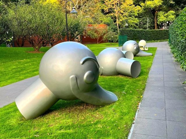 Art in the Heart of Shanghai: Jing’An Sculpture Park