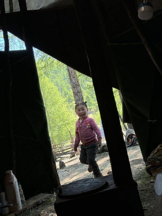 Reindeer Herders’ Village – Taiga, Mongolia