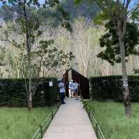 คาเฟ่ลับกลางหุบเขาใจกลางกระบี่ 🏔️🌳🍃