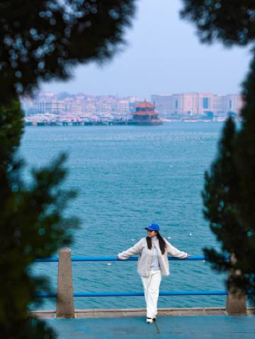 ชิงเต่า 📸 ถนนริมทะเลสุดปัง