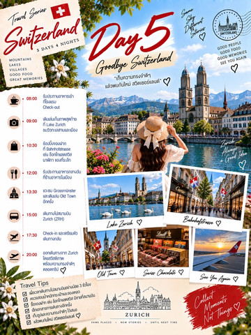 🇨🇭 SWITZERLAND 5 DAYS 4 NIGH | Trip.com Zurich
