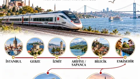 이스탄불 근교 여행, 고속열차(YHT)로 완벽 정복! 🚄🇹🇷 — traveler post in 이즈미트