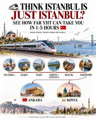 Epic Day Trips from Istanbul by High-Speed Train 🚄✨
