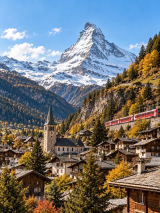 🚂 Эпизод 2 | Ледниковый Экспресс — Швейцария 🇨🇭
Живописная поездка на поезде через Альпы, которая займет целый день 🏔️🚆

Если Бернинский Экспресс — ваш ближайший горный маршрут, то еще один маршрут, который вы не должны пропустить, — это Ледниковый Экспресс, панорамный поезд, соединяющий Церматт и Санкт-Мориц. Путешествие занимает около 8 часов 🌿

На протяжении примерно 291 км маршрута поезд пересекает 291 мост и проходит через 91 туннель. Пейзажи постоянно меняются: от горных деревень и глубоких долин до рек и альпийских ландшафтов 🏔️❄️

Один из самых красивых участков — перевал Оберальп, самая высокая точка маршрута, расположенная на высоте 2033 метра. Еще одна достопримечательность — Рейнское ущелье, огромный скалистый каньон, часто называемый «швейцарским Гранд-каньоном» из-за белых скал и бирюзовой реки Рейн, протекающей внизу 💙

По пути вы также проедете мимо виадука Ландвассер, 65-метрового каменного моста, перекинутого через долину. Затем вы продолжите путь в район Энгадина и, наконец, в Санкт-Мориц.

Больше всего мне понравилось, что вид был прекрасен не только в одном месте, но и постепенно менялся на протяжении всего пути, словно смотришь длинный фильм о природе из окна поезда 🎞️🚆

📍 Ледниковый экспресс
🇨🇭 Церматт → Санкт-Мориц
⏱️ Примерно 8 часов
📏 291 км
🌉 291 мост
🚇 91 туннель
🏔️ Самая высокая точка: перевал Оберальп 2033 м

Информация на 2026 год: Летнее расписание на 2026 год предусматривает поездки со 2 мая по 10 октября, с ежегодным закрытием с 11 октября по 4 декабря 2026 года. Для поездки на Ледниковом экспрессе требуется предварительное бронирование.

#ГлейшерЭкспресс #Швейцария #ЖивописныйПоезд #ПутешествиеПоШвейцарии