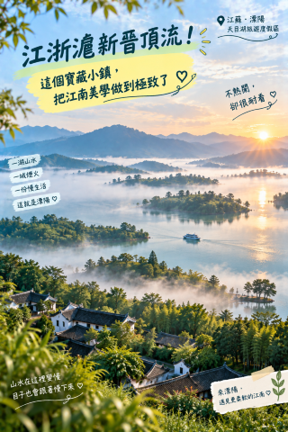 🏘A rising star in the Yangtze River Delta region! This hidden gem of a town has perfected the art of Jiangnan aesthetics.