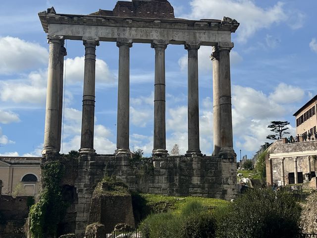 A Tapestry of Time in Rome