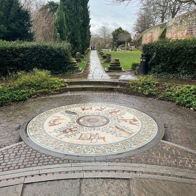 Roman Gardens in Chester 