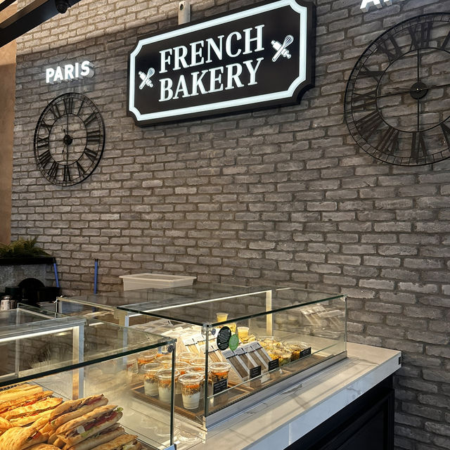 Decadent offerings at the French bakery 🥯 