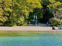 The beautiful lake in Aomori prefecture 