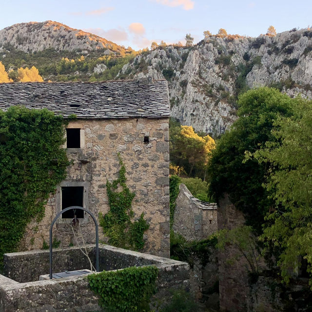 Exploring an abandoned village frozen in time