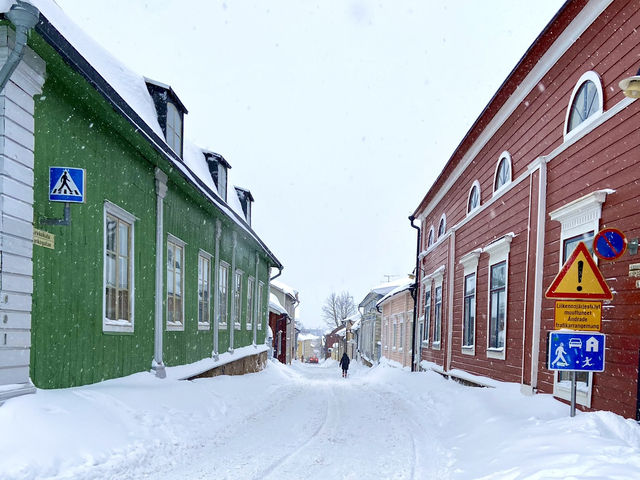 A winter hiking trip in Porvoo, Finland