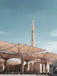 The Sacred Calm Of Madinah At Dusk 🌅