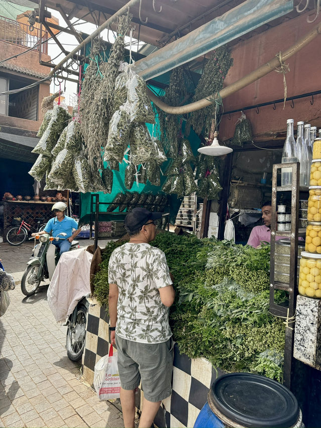 Soak up the heat! 🌞 in… Marrakesh, Morocco 🇲🇦 
