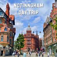 Nottingham🇬🇧Castle, City, Windmill & Riverside Explored 🏰🚶‍♀️🌬️🚴