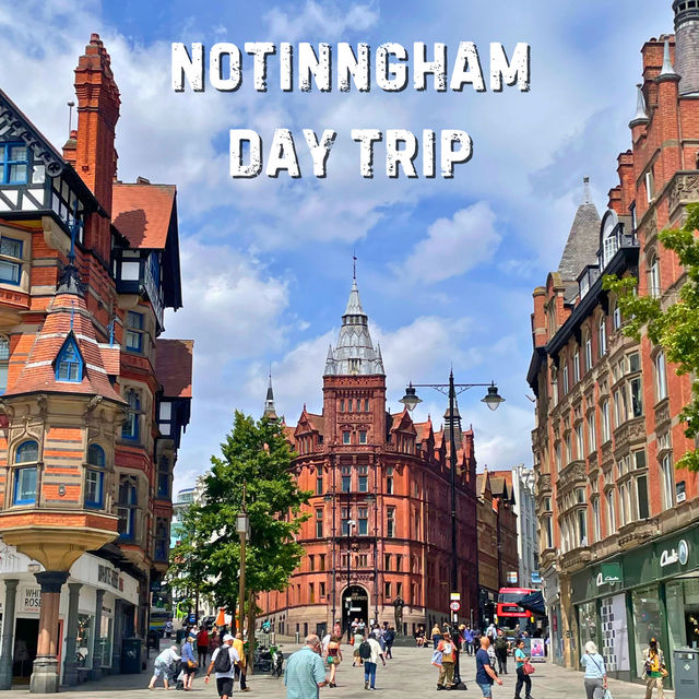 Nottingham🇬🇧Castle, City, Windmill & Riverside Explored 🏰🚶‍♀️🌬️🚴